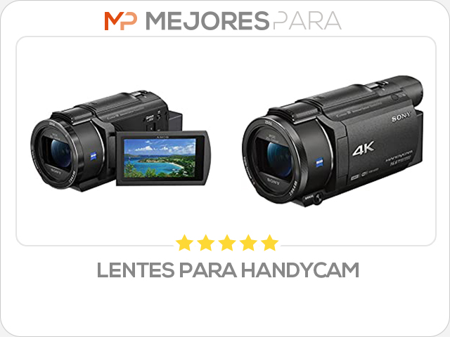 lentes para handycam