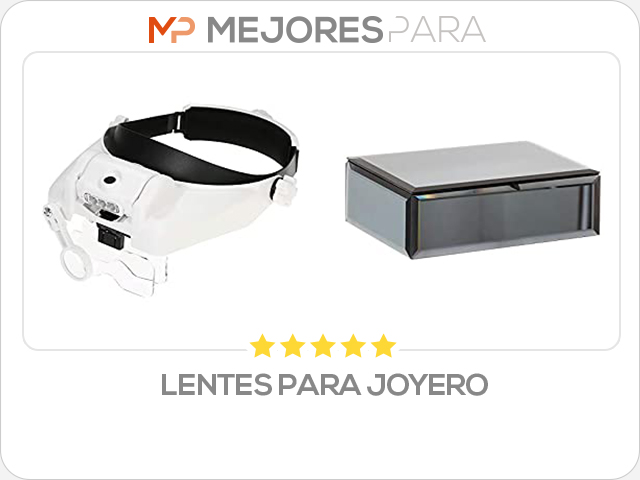 lentes para joyero