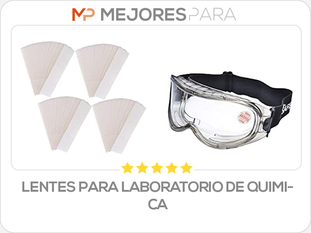 lentes para laboratorio de quimica