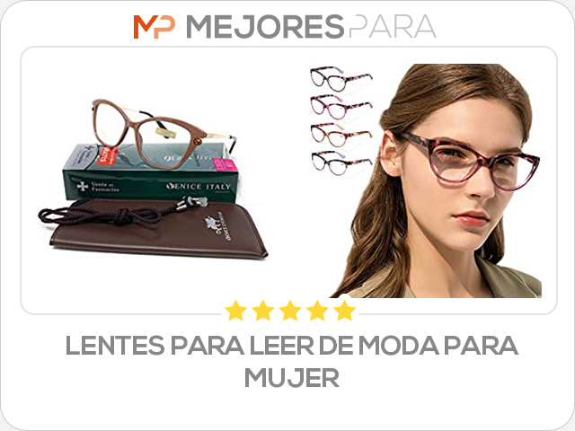 lentes para leer de moda para mujer