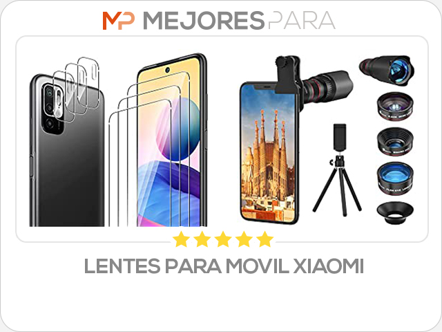 lentes para movil xiaomi