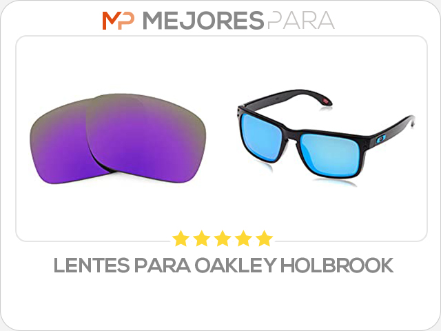 lentes para oakley holbrook