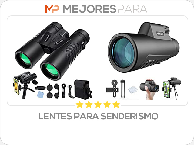 lentes para senderismo