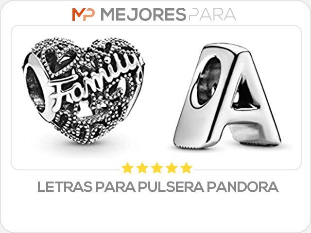 letras para pulsera pandora