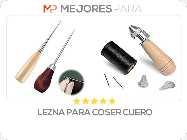 lezna para coser cuero