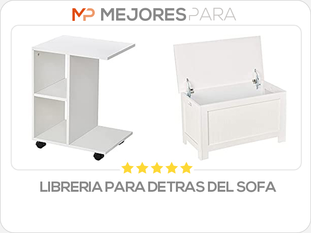 libreria para detras del sofa