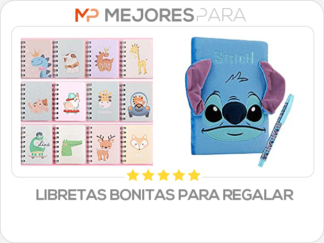 libretas bonitas para regalar