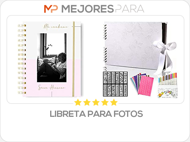 libreta para fotos