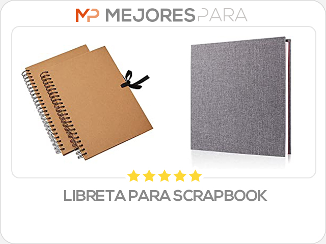 libreta para scrapbook