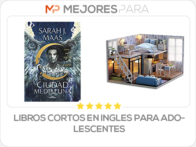 libros cortos en ingles para adolescentes