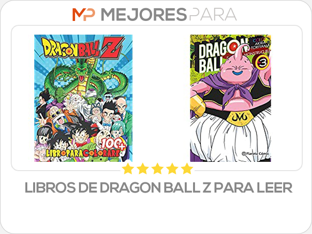 libros de dragon ball z para leer