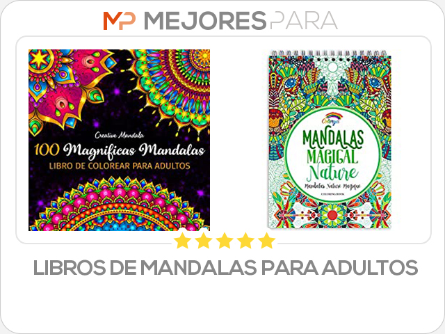 libros de mandalas para adultos