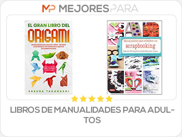 libros de manualidades para adultos