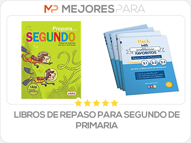 libros de repaso para segundo de primaria