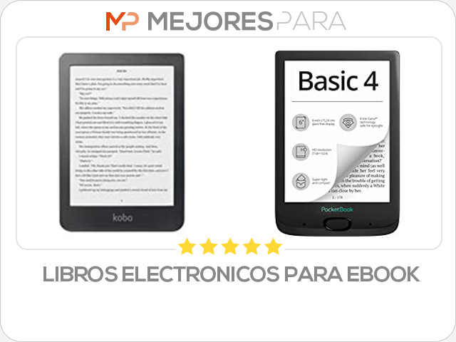 libros electronicos para ebook