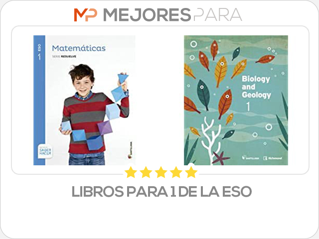 libros para 1 de la eso