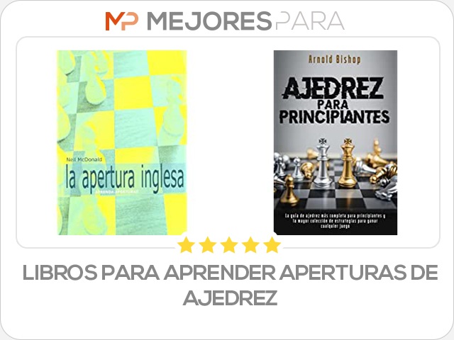 libros para aprender aperturas de ajedrez