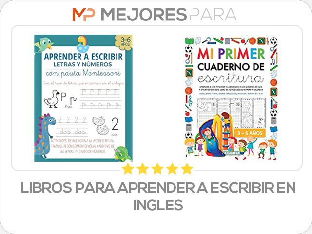 libros para aprender a escribir en ingles