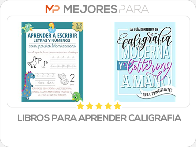 libros para aprender caligrafia