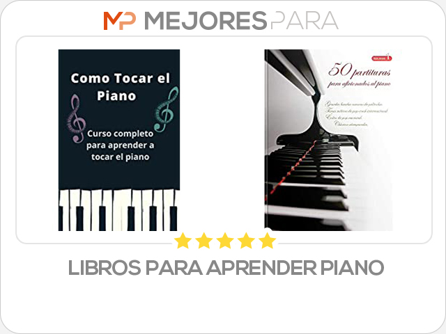 libros para aprender piano