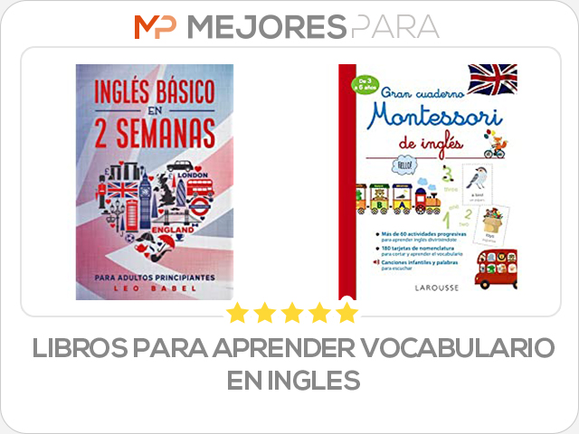 libros para aprender vocabulario en ingles