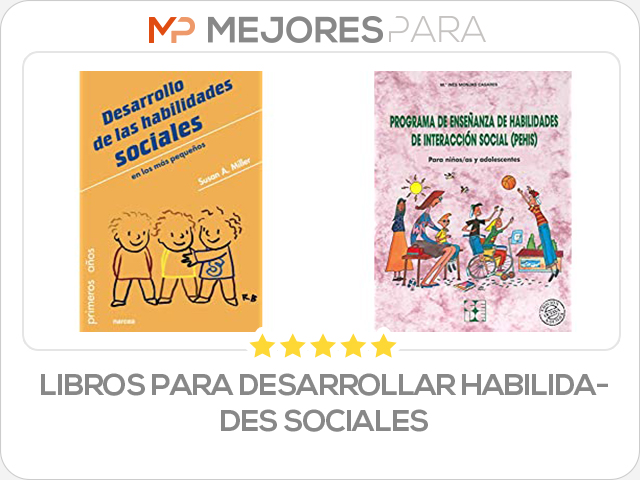 libros para desarrollar habilidades sociales