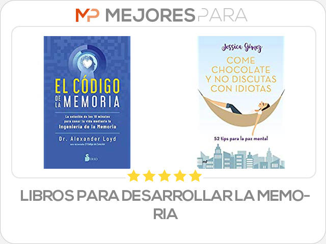 libros para desarrollar la memoria