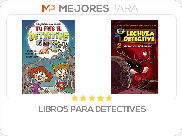 libros para detectives