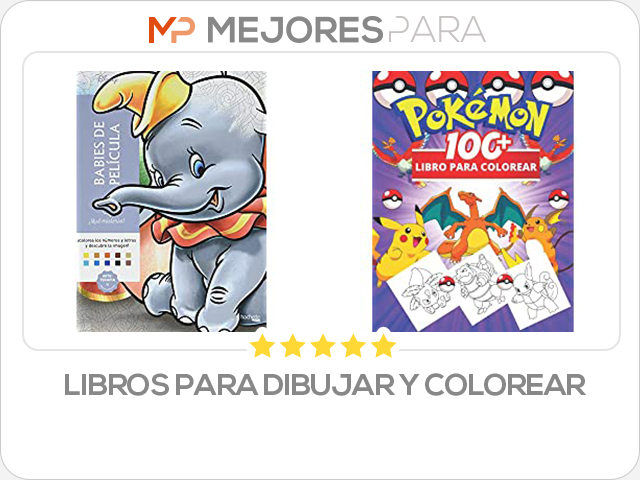 libros para dibujar y colorear