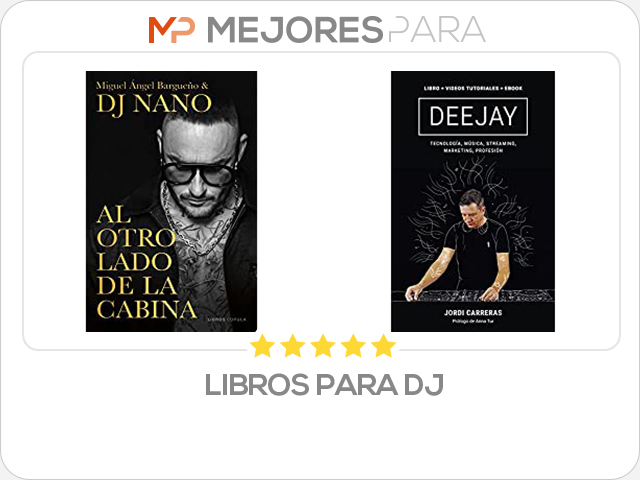 libros para dj