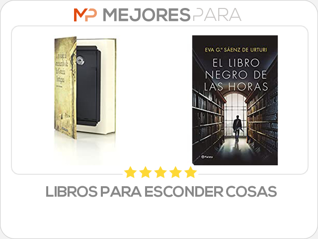 libros para esconder cosas