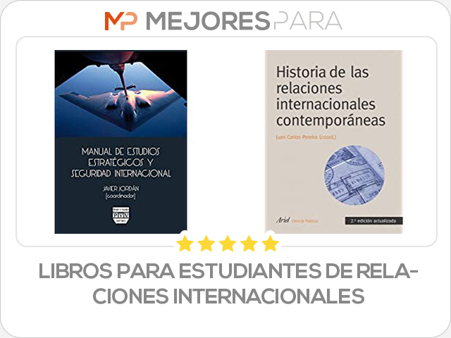 libros para estudiantes de relaciones internacionales