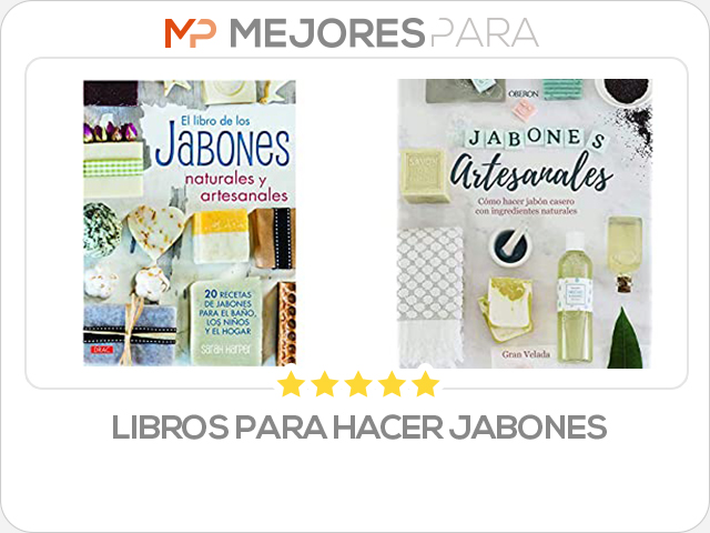 libros para hacer jabones