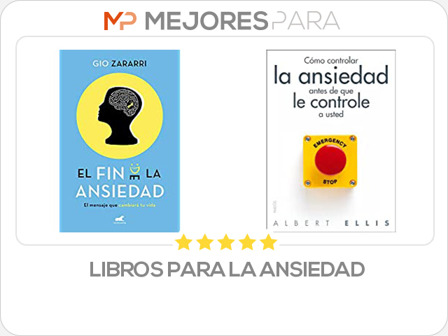 libros para la ansiedad