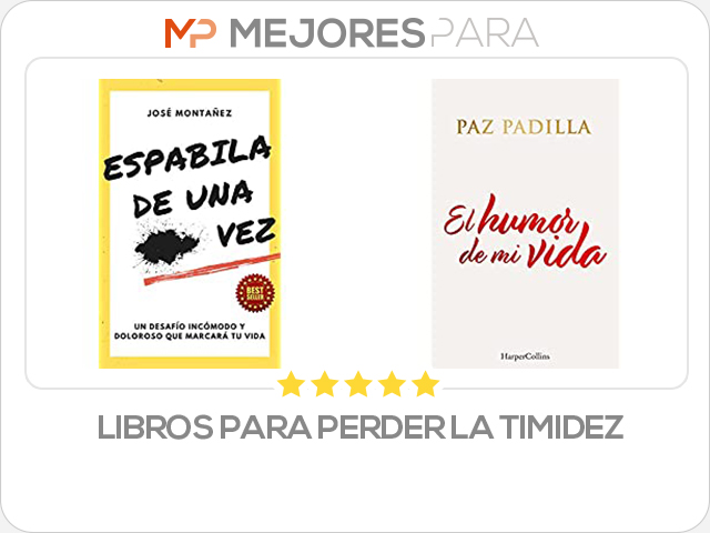 libros para perder la timidez