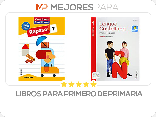 libros para primero de primaria