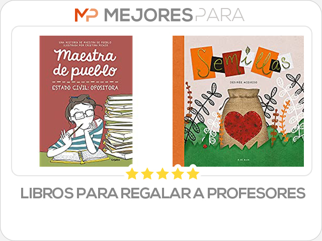 libros para regalar a profesores