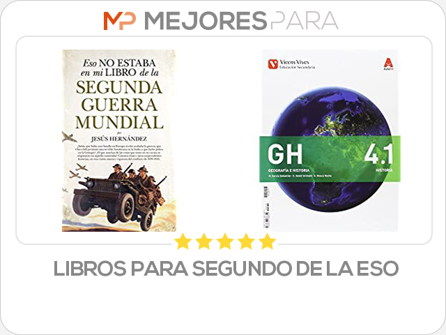 libros para segundo de la eso