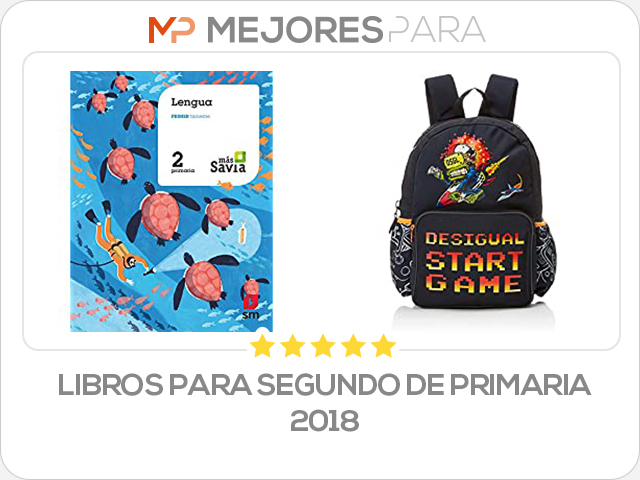 libros para segundo de primaria 2018