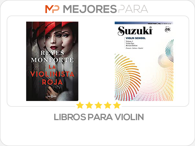 libros para violin