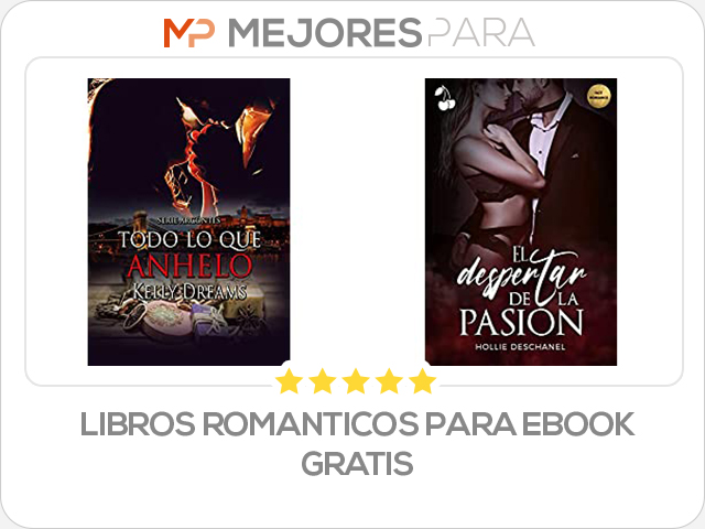 libros romanticos para ebook gratis