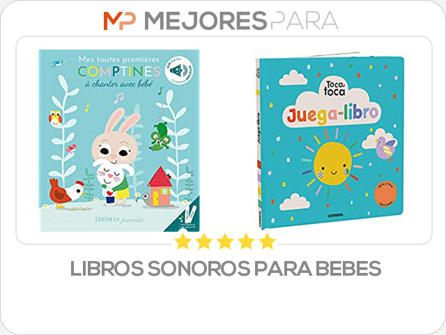 libros sonoros para bebes