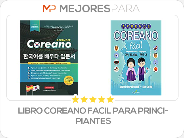 libro coreano facil para principiantes