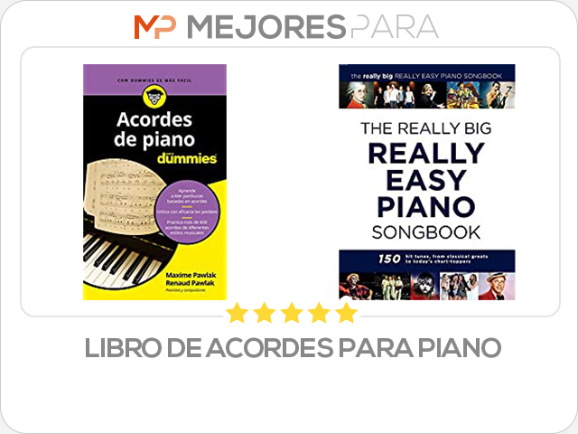 libro de acordes para piano