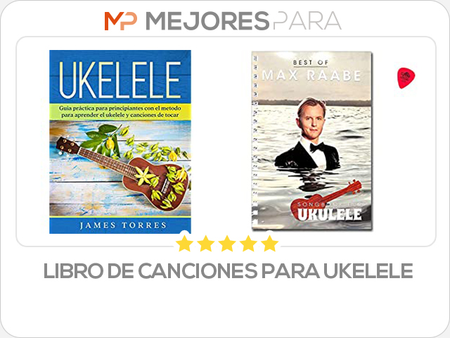 libro de canciones para ukelele