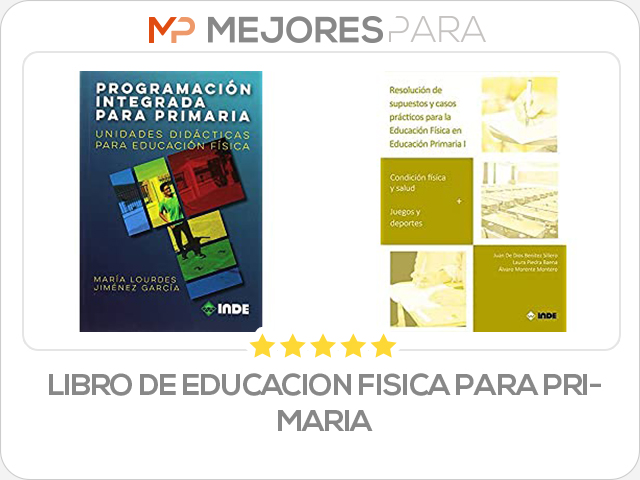 libro de educacion fisica para primaria