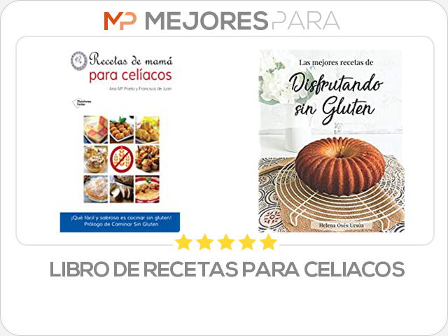 libro de recetas para celiacos