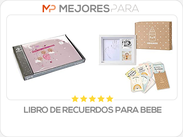 libro de recuerdos para bebe