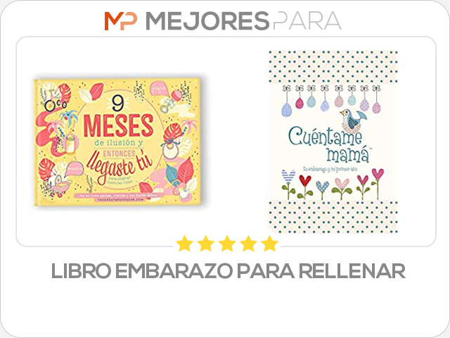 libro embarazo para rellenar