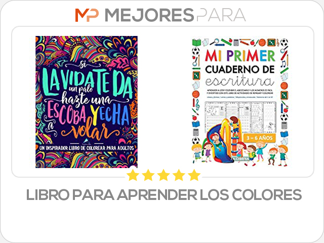 libro para aprender los colores